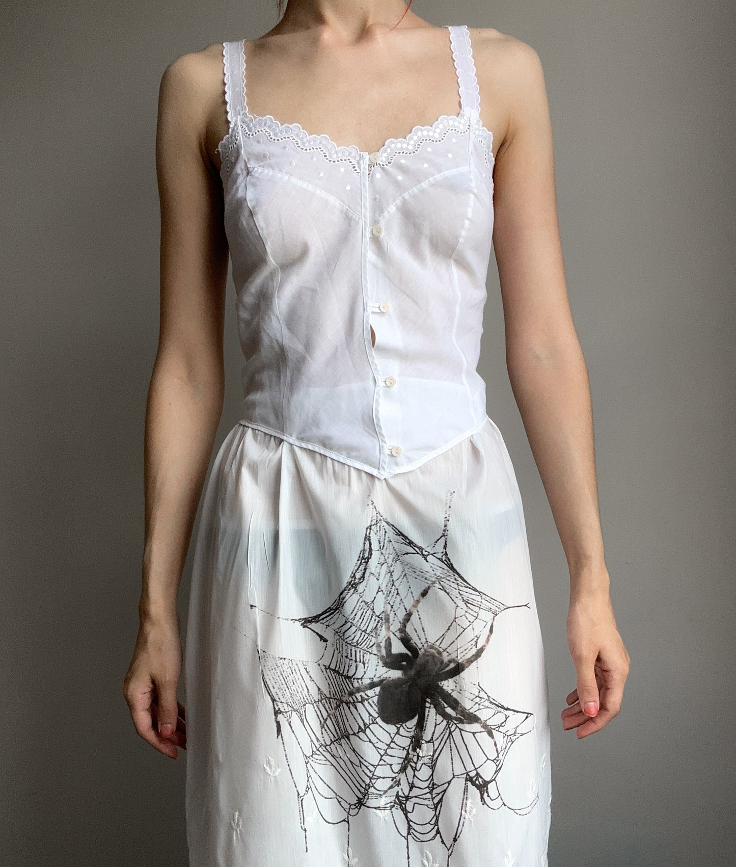 Spiderweb midi dress (XS-S)