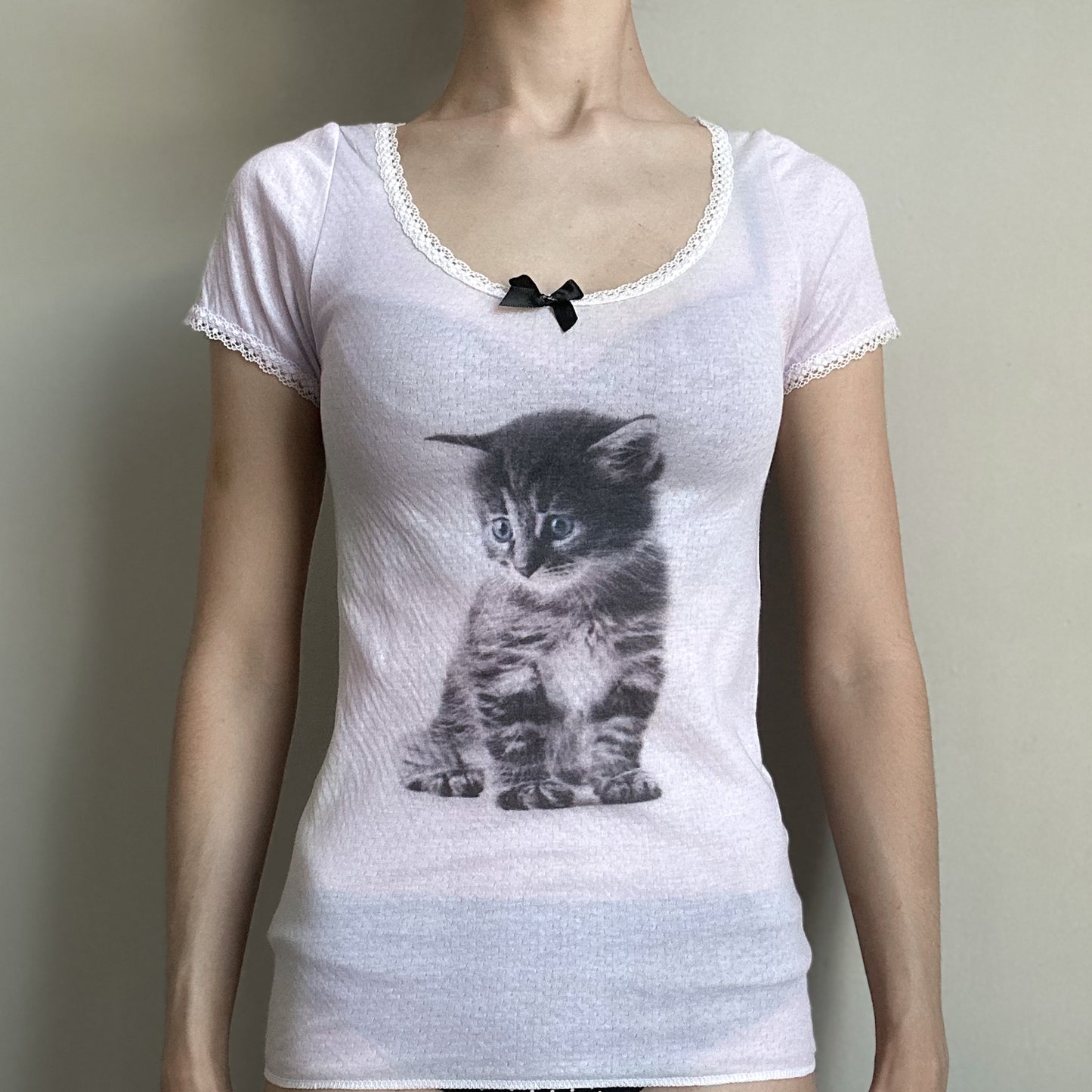 Kitten tee (S-M)